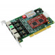 ISDN-BRI Card 4 Port - PCI With EC