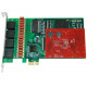 PRI Card 4 Port - PCIe With EC